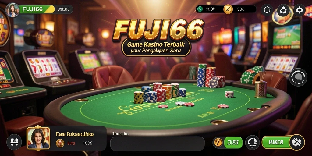 Tampilan menarik gameplay FUJI66 yang penuh aksi kasino.