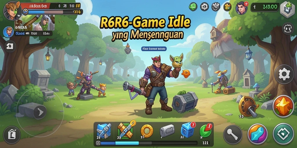 Menampilkan gameplay R6R6 yang menarik dan seru.