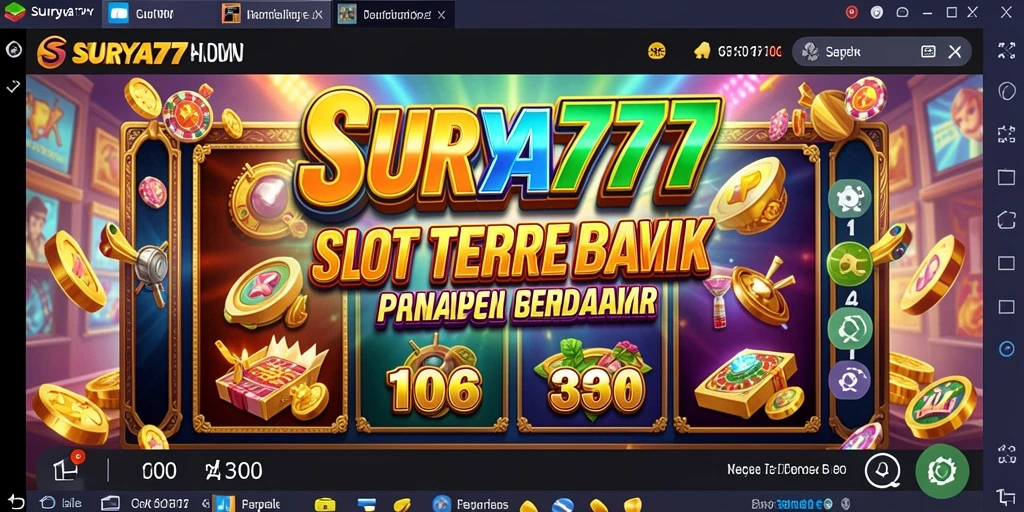 Tampilan menarik dari gameplay Slot SURYA777 yang mengasyikkan.