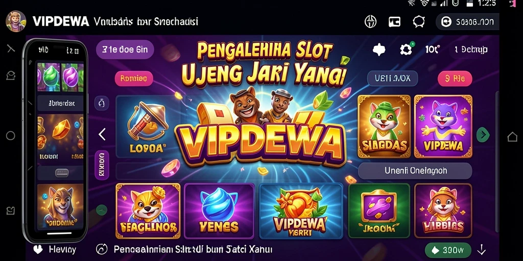 Tampilan gameplay menarik dari VIPDEWA saat bermain slot.